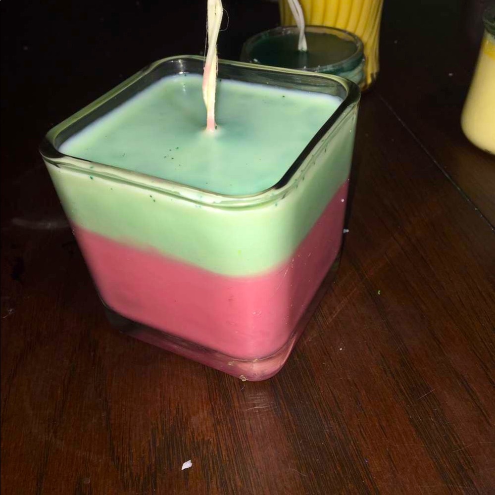 HOMEMADE WATERMELON CANDLE